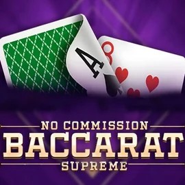 Baccarat Supreme slot logo by OneTouch Games at 50 Cent Casino