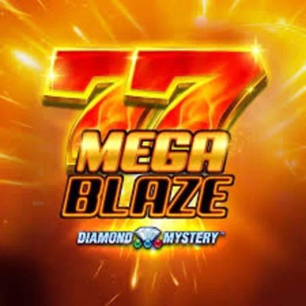 Diamond Mystery Mega Blaze slot icon by Greentube, available at 50 Cent Casino