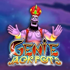 Genie Jackpots by Blueprint Gaming, showcased at 50centcasino.com.pl – game logo