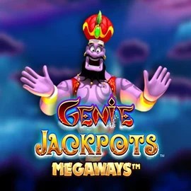 Jackpots logo of Genie Jackpots Megaways from Blueprint Gaming at 50 Cent Casino