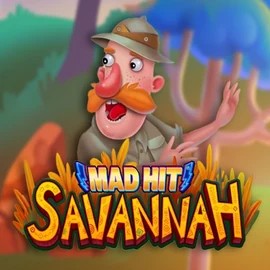 Slots logo of Mad Hit Savannah from RubyPlay at 50 Cent Casino