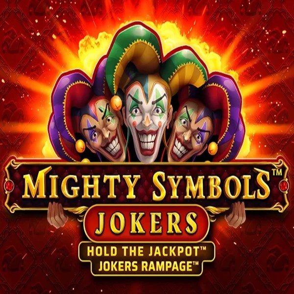 Mighty Symbols Joker slot logo by Wazdan at 50 Cent Casino