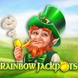 Rainbow Jackpots online game logo by Red Tiger Gaming on 50centcasino.com.pl