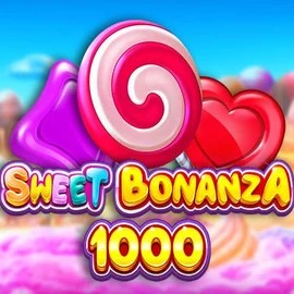 Sweet Bonanza 1000 by Pragmatic Play, showcased at 50centcasino.com.pl – game logo